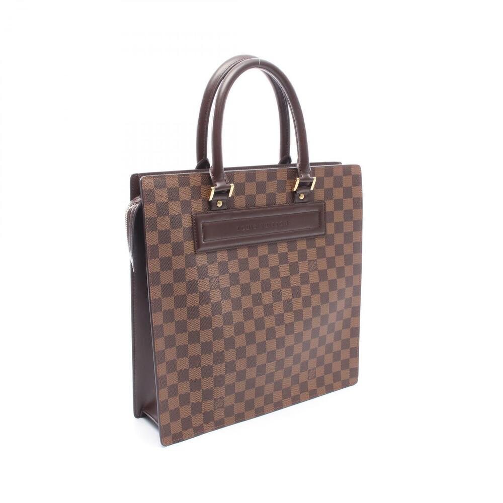 Louis Vuitton Venice Tote Bag Canvas Leather Damier Brown - Picture 2 of 9